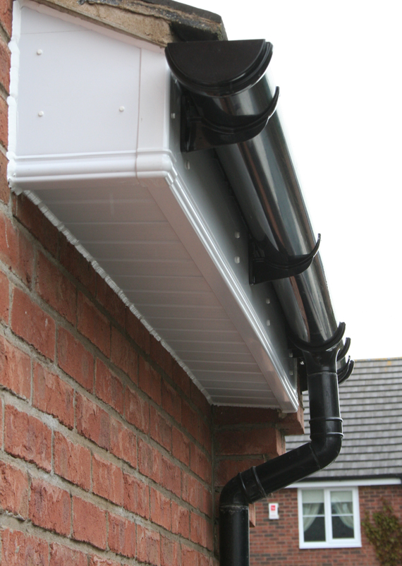 Gutters, Guttering, Downpipes, Drainpipes and Roofline Products Plymouth Devon and Cornwalll