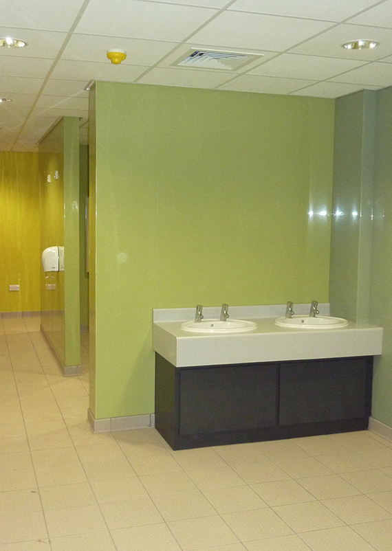 Commercial Internal PVCu Cladding Plymouth Devon and Cornwall